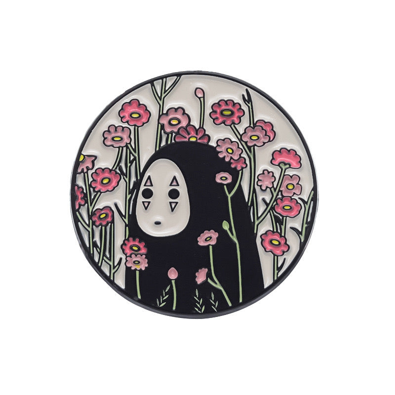 Pin's Broche Email | Fantôme | Amoureux Kawaii | Cute Mignon | Humour Fun | Kawaii Manga