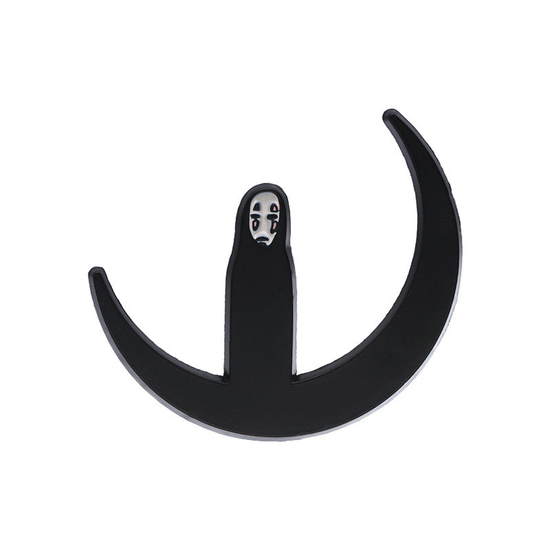 Pin's Broche Email | Fantôme | Amoureux Kawaii | Cute Mignon | Humour Fun | Kawaii Manga