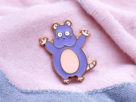 Email Brooch Pin | Spirited Away | Boh Mouse | Kawaii | Cute