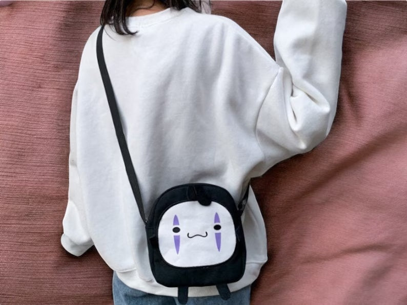 Crossbody handbag | Totoro | Faceless Man | Spirited Away | Kawaii | Cute Cartoon