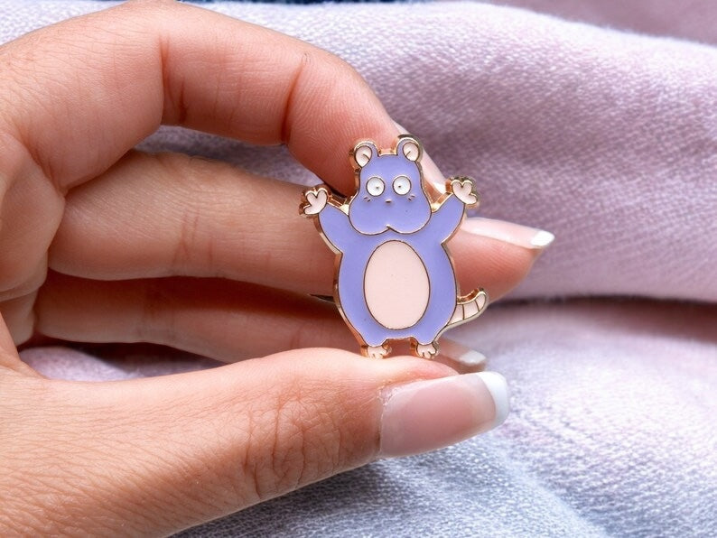 Email Brooch Pin | Spirited Away | Boh Mouse | Kawaii | Cute