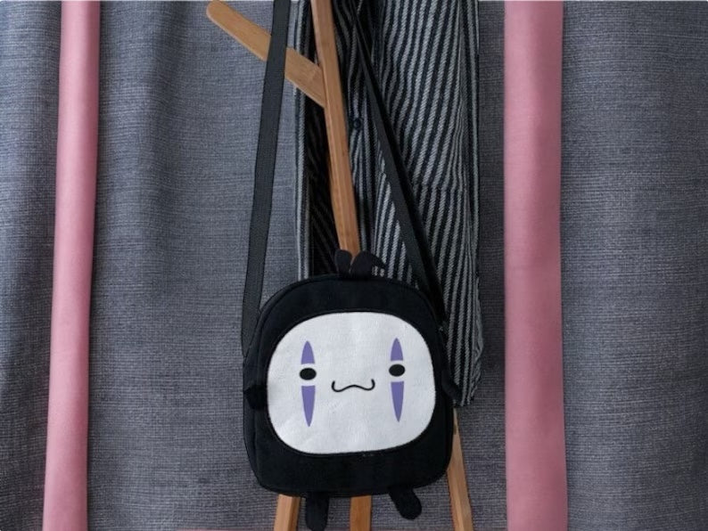 Crossbody handbag | Totoro | Faceless Man | Spirited Away | Kawaii | Cute Cartoon