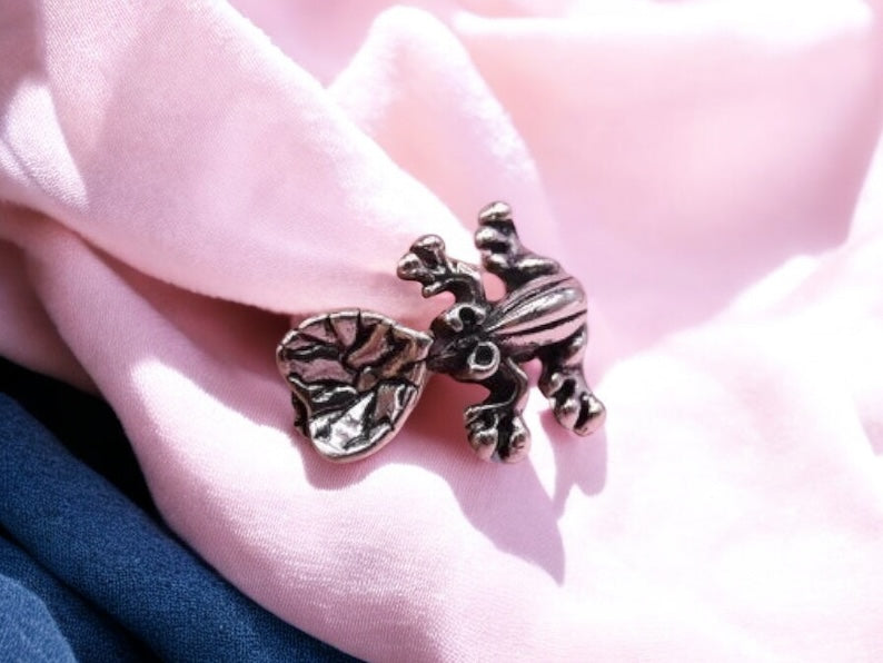 Ring Ring Jewelry Adjustable | Frog | Costume Jewelry | Silver | Kawaii | Cute