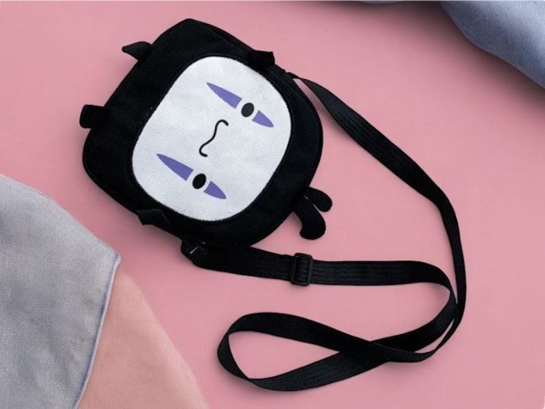 Crossbody handbag | Totoro | Faceless Man | Spirited Away | Kawaii | Cute Cartoon