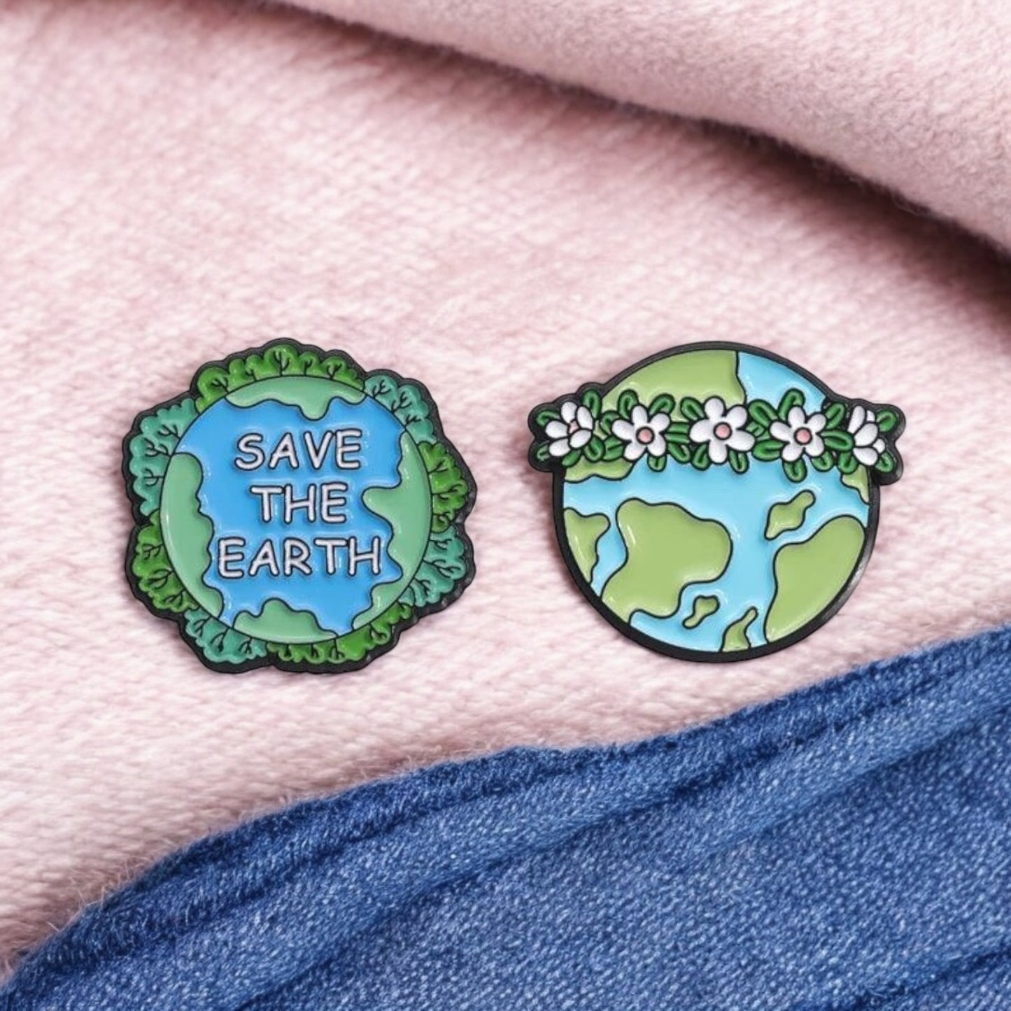 Email Brooch Pin | Save the Earth | Save Planet | Deforestation | Kawaii | Fun | Humor