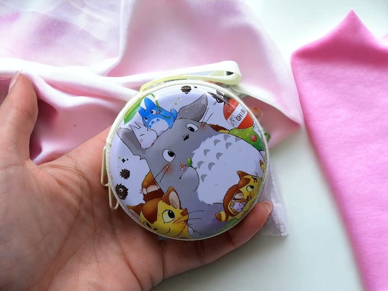 Coin Purse | Studio | Totoro | Zipper | Kawaii style | Accessories | Bag Pendant | Faceless Man Kiki Witch