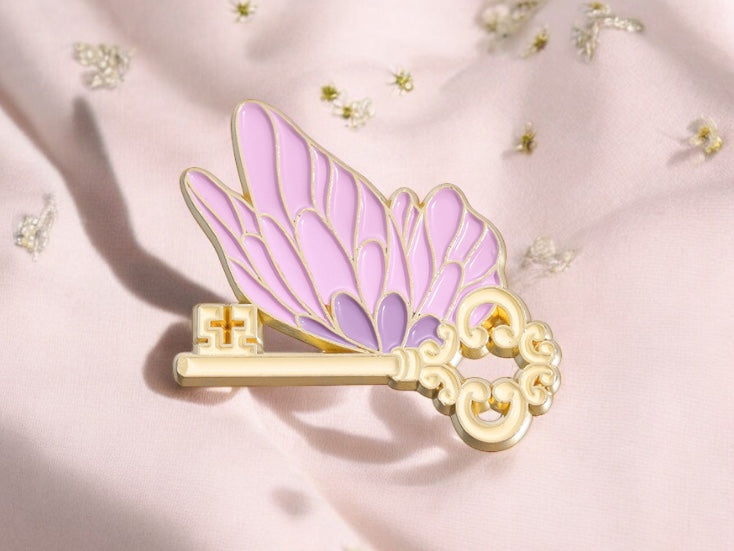 Pin's Broche Email | Fiole d'Amour | Potion Magique | Sérum d'amoureux | Sorcier | Kawaii