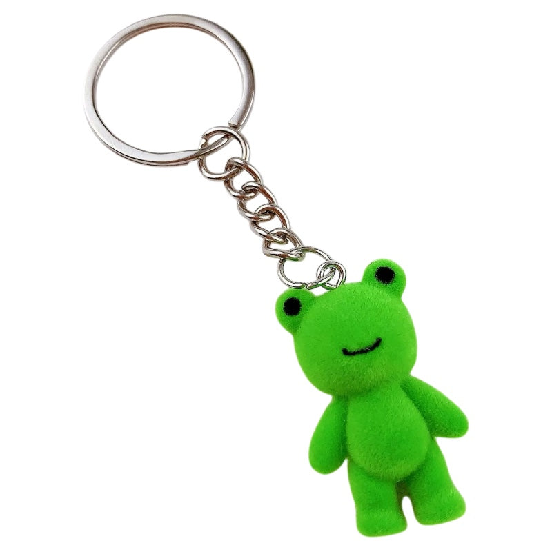 Porte Clé | Grenouille | Kawaii | Mignon | Pendentif Sac Métal