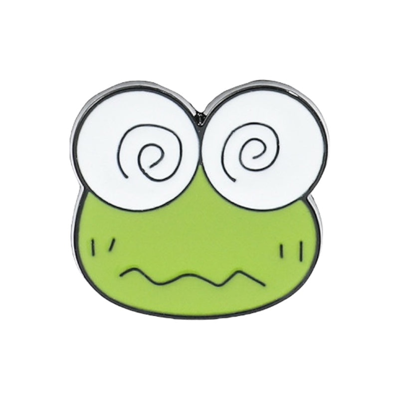 Email Brooch Pin | Matcha Frog Green Milk Brick | Sweet Drink | Milk | Cute Green | Kawaii