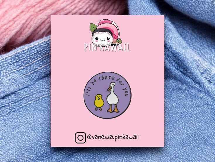 Email Brooch Pin | Animals Middle finger | Fuck | Humor | Kawaii | Cute | Rabbit Chick Cat Duck