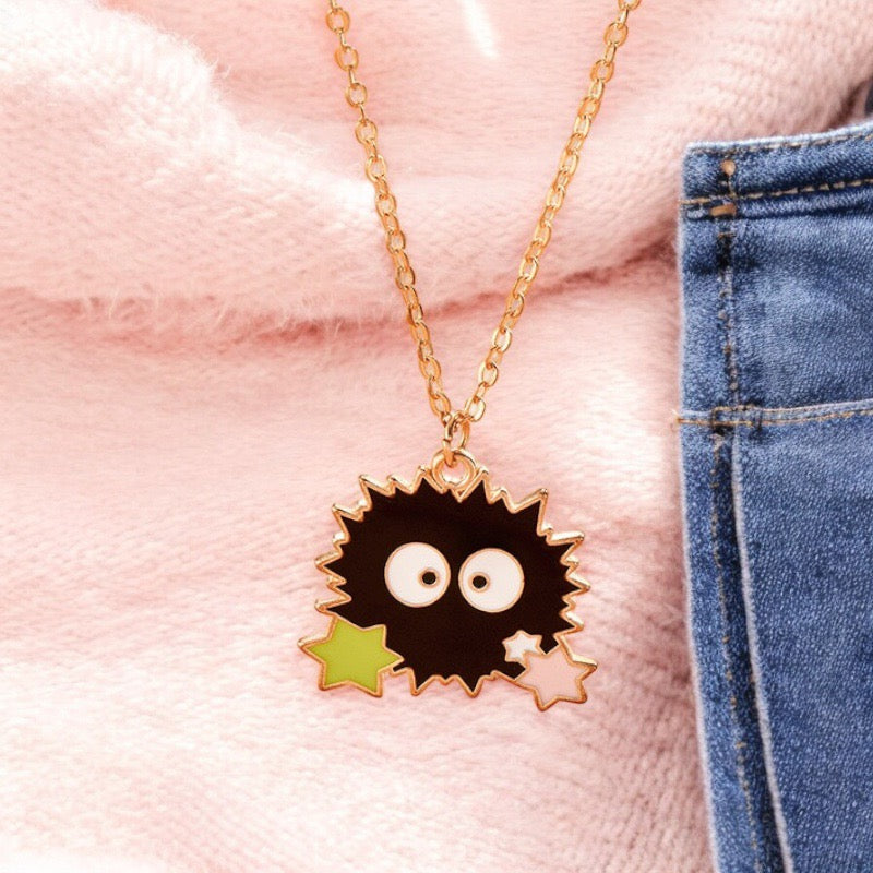 Collier Chaine Pendentif | Petite Bête Noire | Humour | Kawaii | Mignon