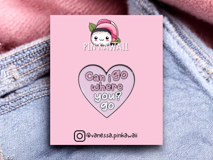 Email Brooch Pin | Babe With the Power | Pink Feminist Badge | Kawaii | Fun | Cute Humor