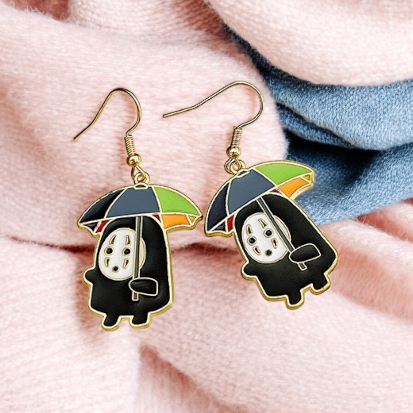 Earrings | Drop earrings | Alice in Wonderland | Late Bunny Alice | Gold Plated Copper