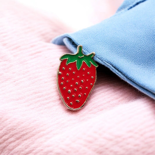 Pin's Broche Email | Fraise Kawaii | Fraise | Kawaii | Fun | Humour