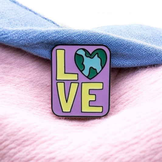 Email Brooch Pin | Save the Earth | Save Planet | Deforestation | Kawaii | Fun | Humor