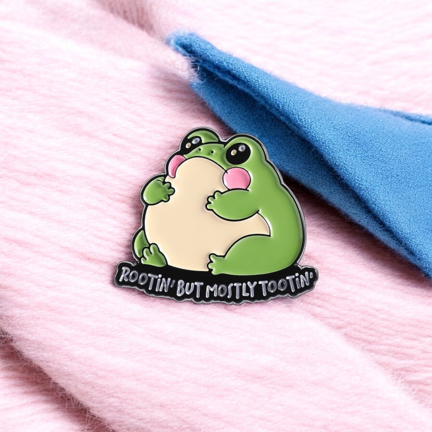 Pin's Broche Email | Grenouille | Amoureux des Grenouilles | Kawaii | Fun