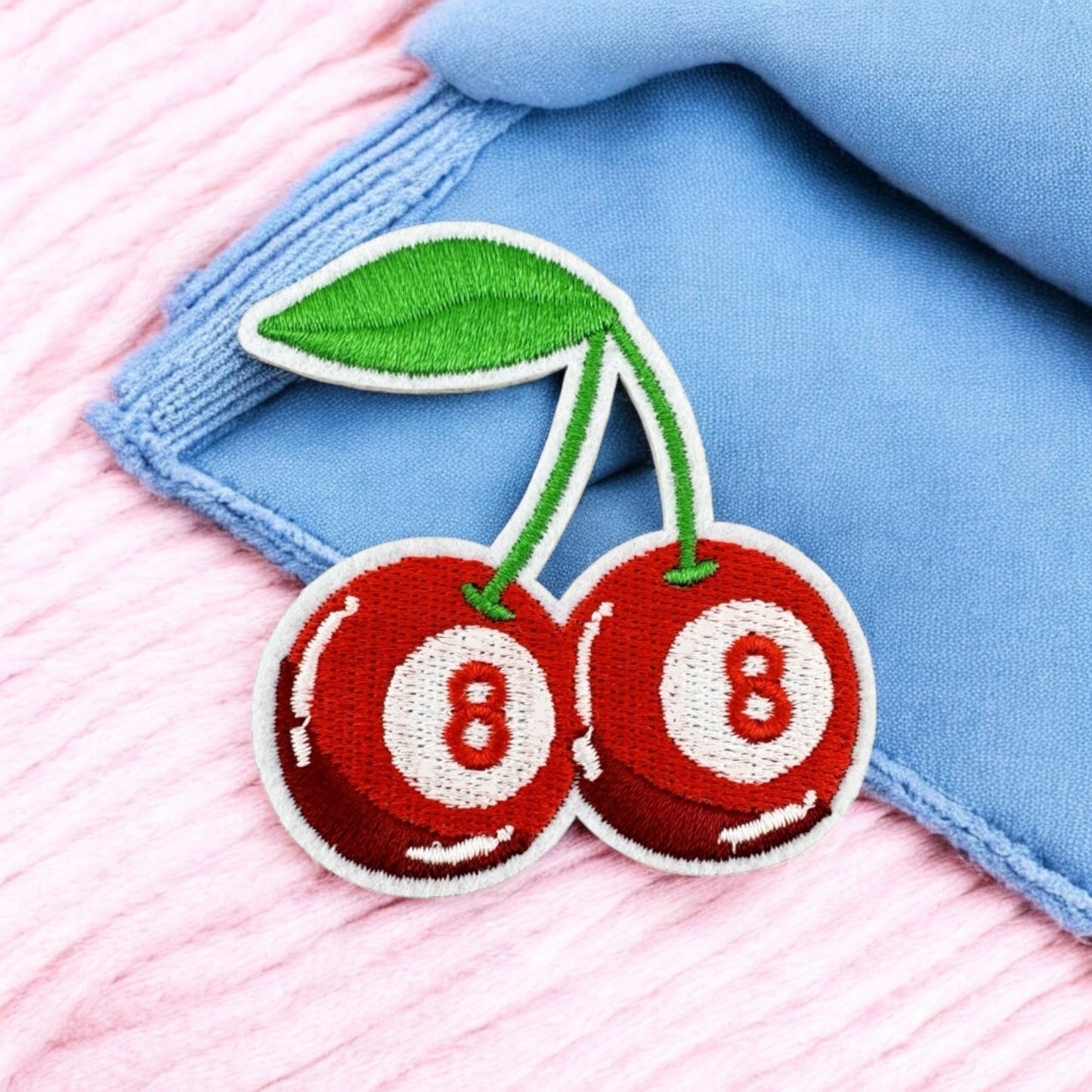 Embroidery Fabric | Team Cat Iron-on Patch l | Cat Lovers Cat Team | Kawaii | Cute Cartoon