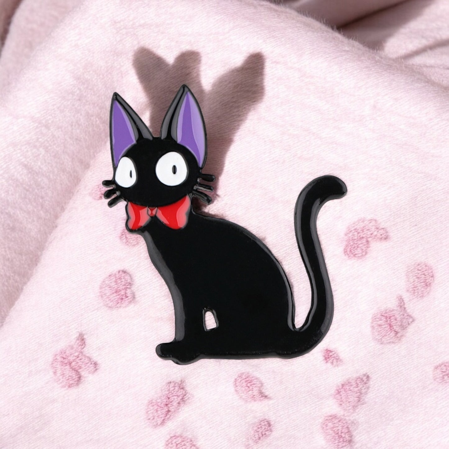 Pin's Broche Email | Chat Boulangerie | Chat Noir | Kawaii | Mignon Dessin Animé