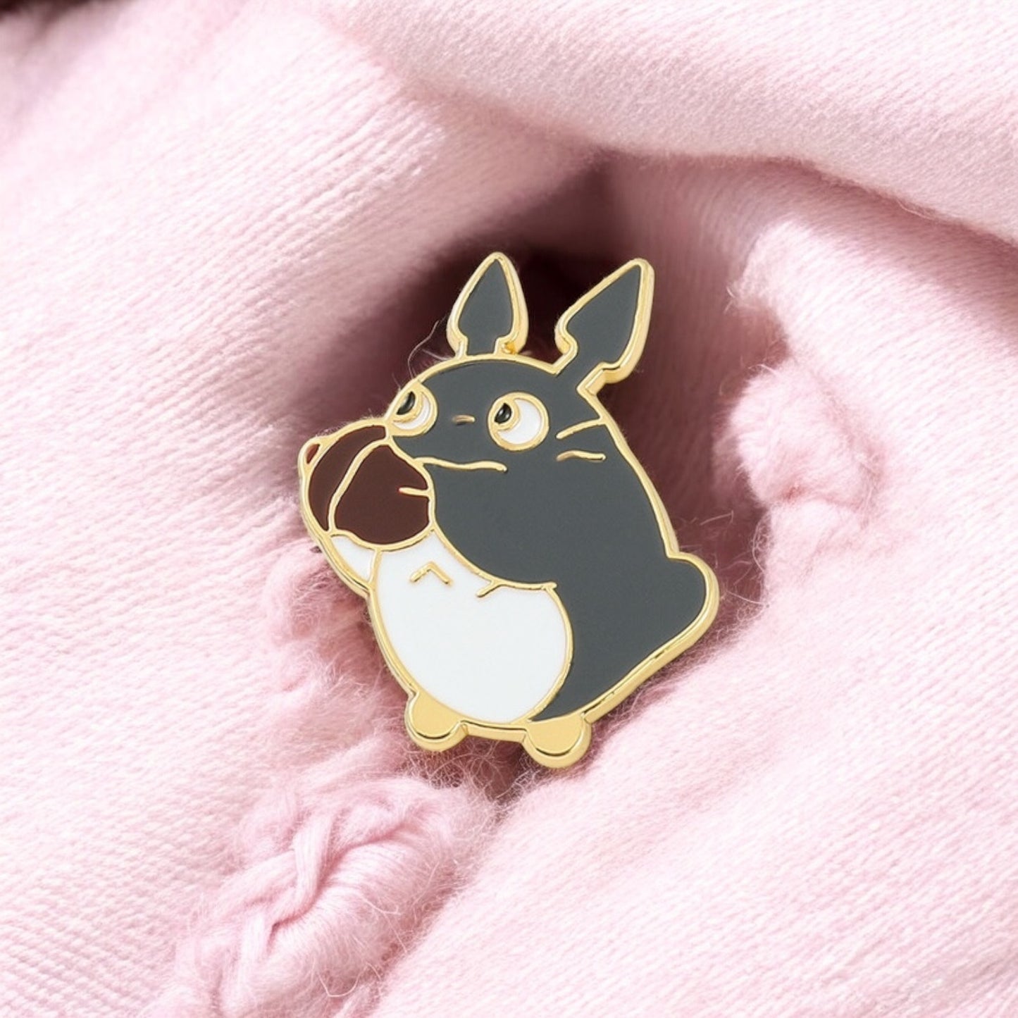 Set mit 2 Emaille-Broschennadeln | Alice im Wunderland | Späte Hase Alice | Kawaii süß