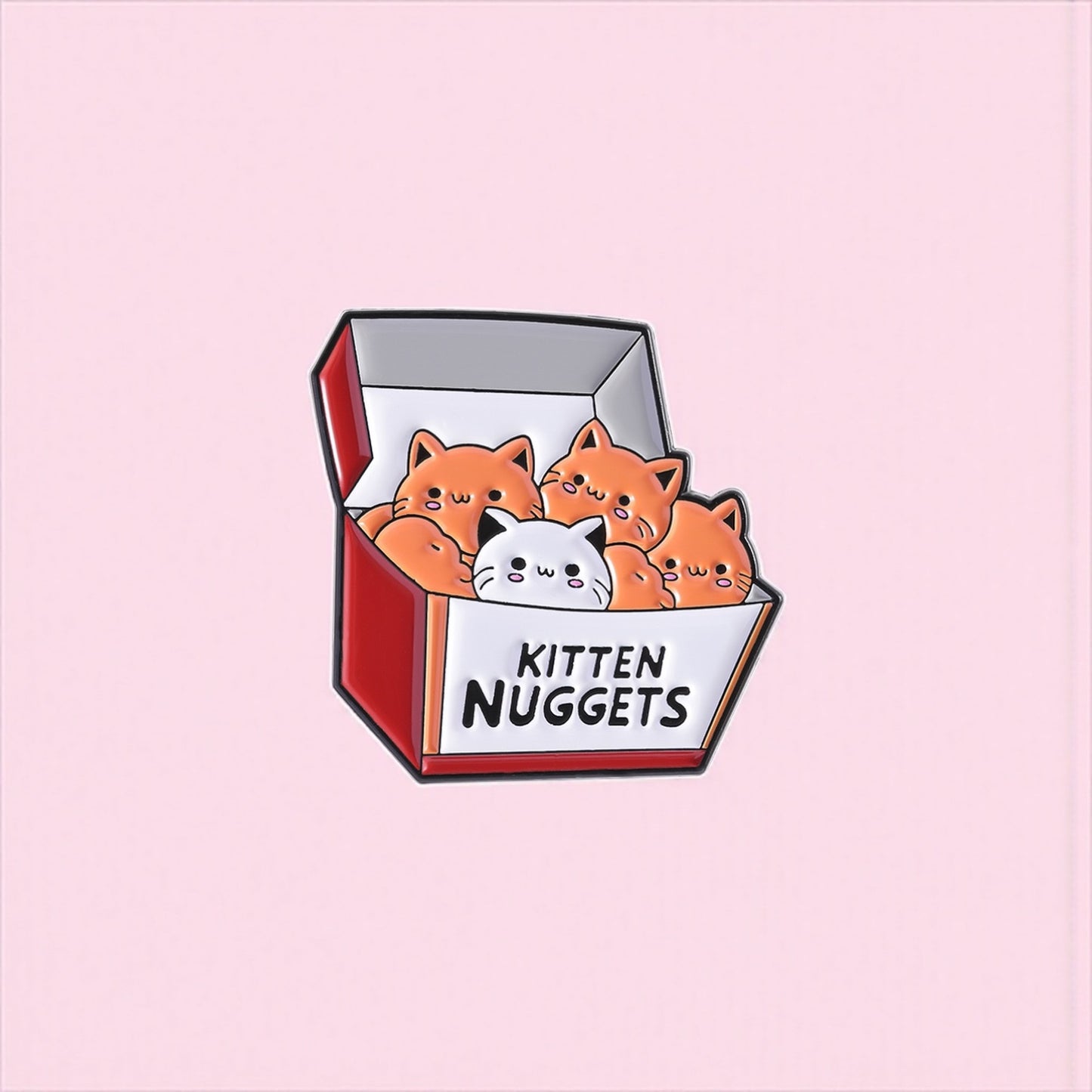 Pin's Broche Email | Chat | Humour Boite Nuggets | Kawaii | Mignon Amoureux des Chats