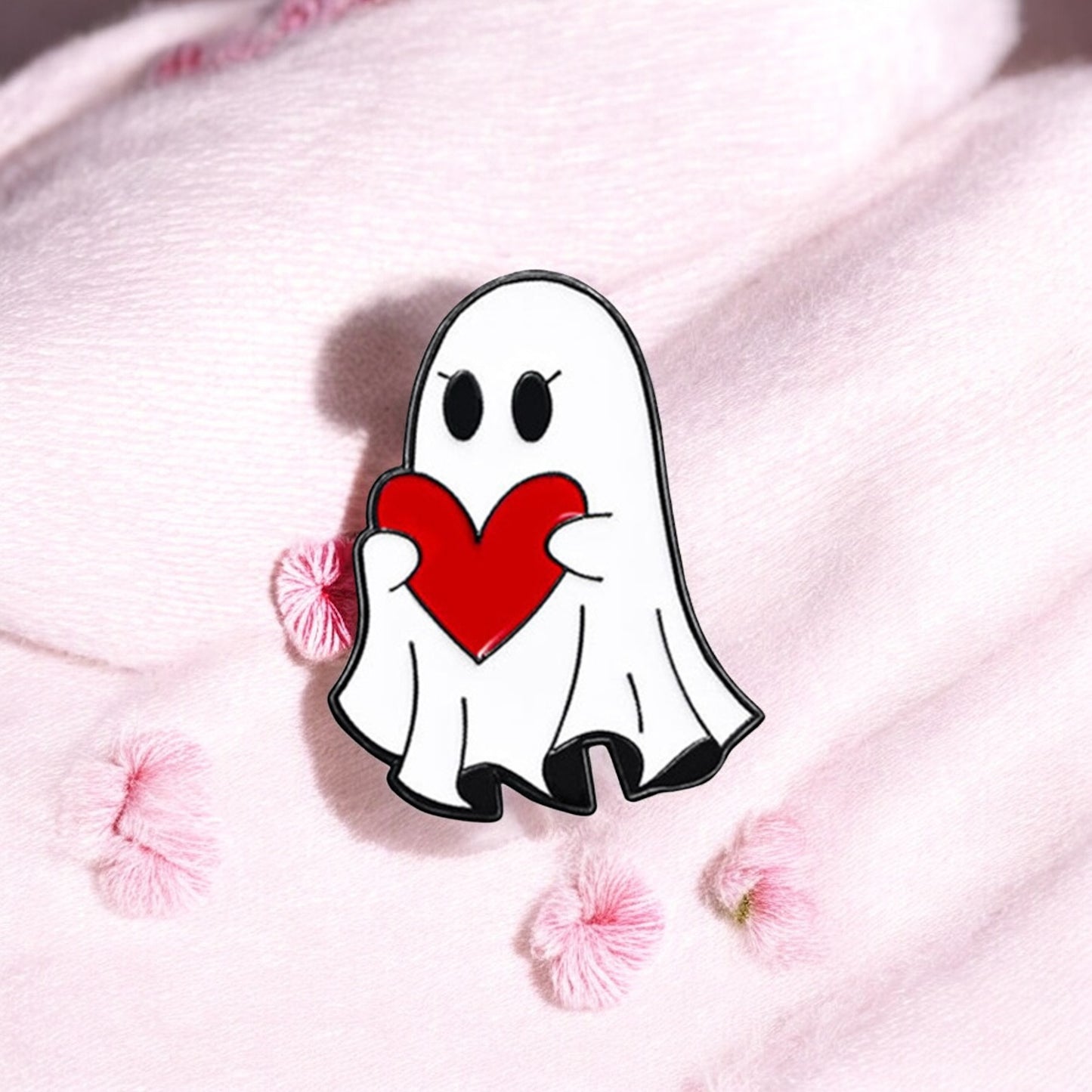 Pin's Broche Email | FantômE | Fantome | Cute Mignon | Humour Fun Halloween Horreur | Kawaii