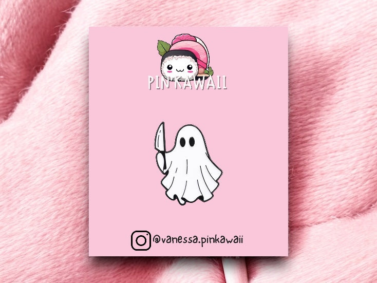 Pin's Broche Email | FantômE | Fantome | Cute Mignon | Humour Fun Halloween Horreur | Kawaii