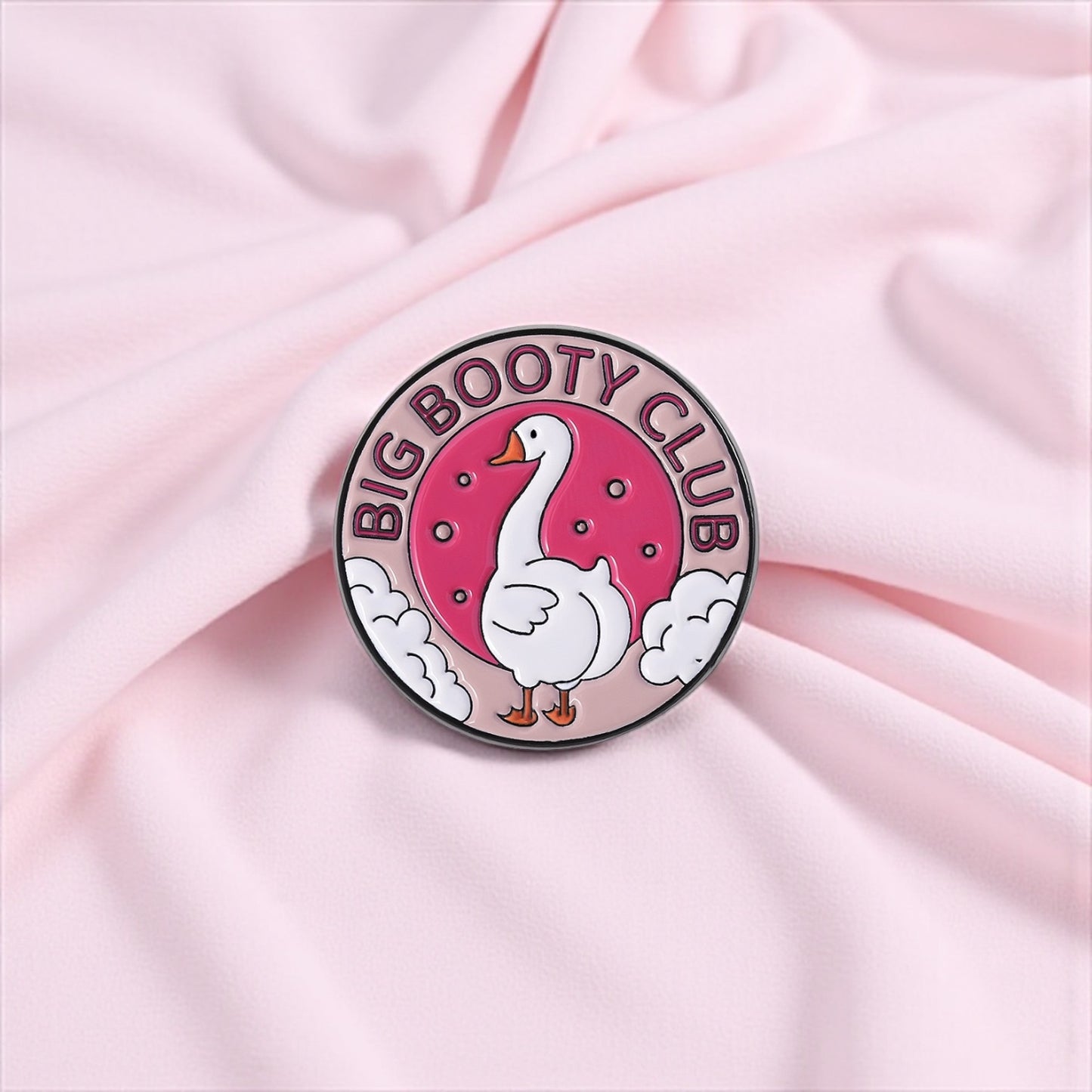 Pin's Broche Email | Gym Booty Club | Musculation | Kawaii | Fun | Humour Mignon