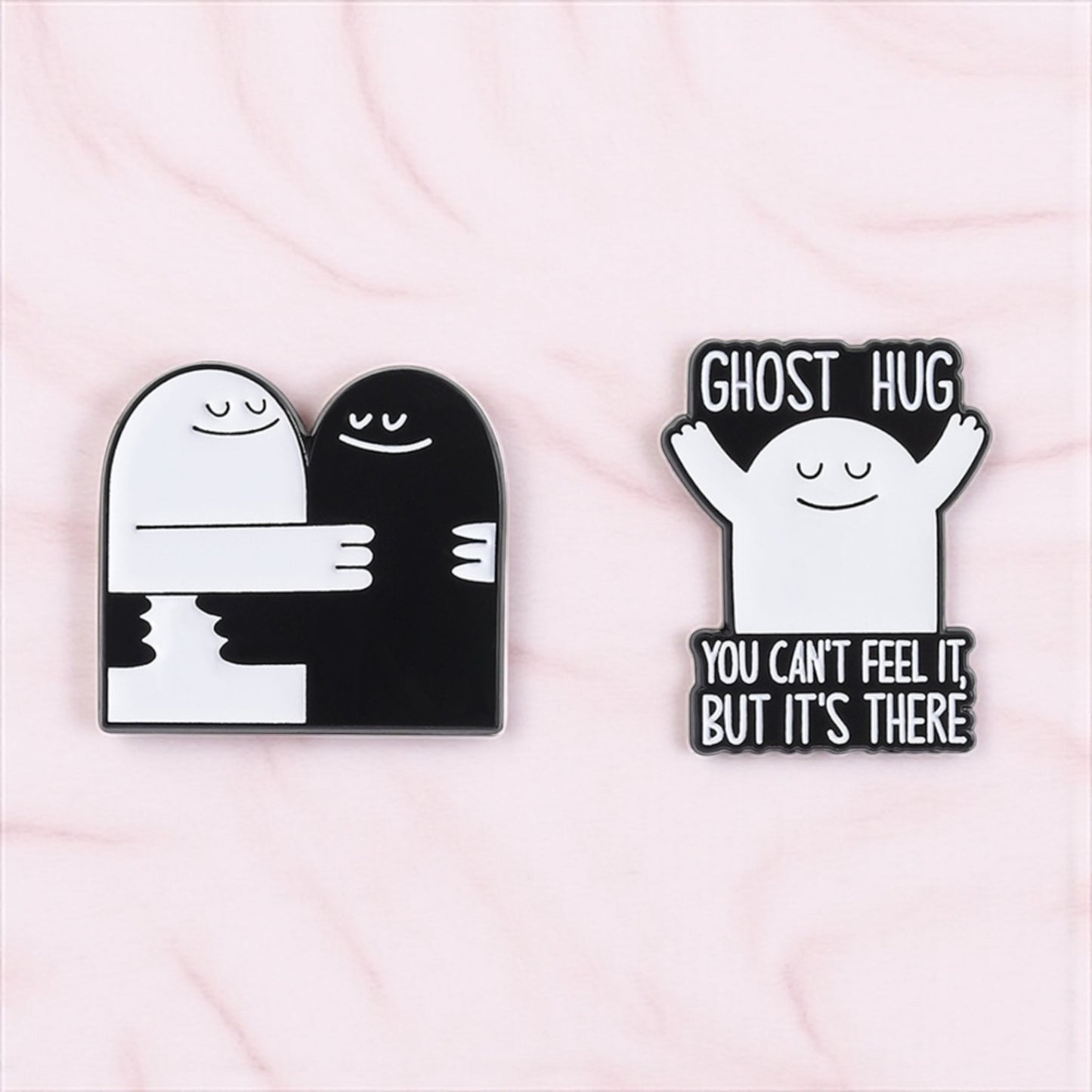 Pin's Broche Email | Bonhomme Calin | Kawaii | Fun | Humour