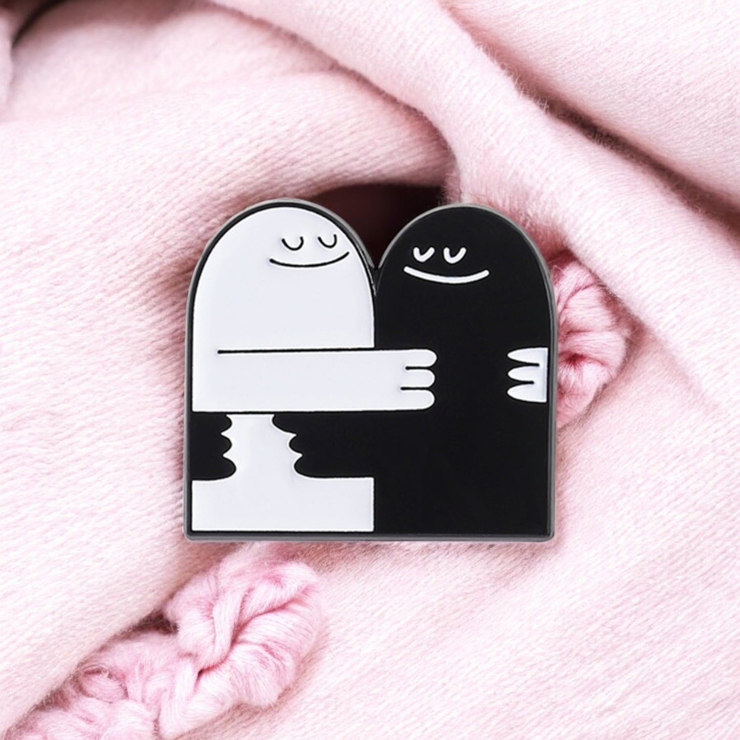Pin's Broche Email | Bonhomme Calin | Kawaii | Fun | Humour