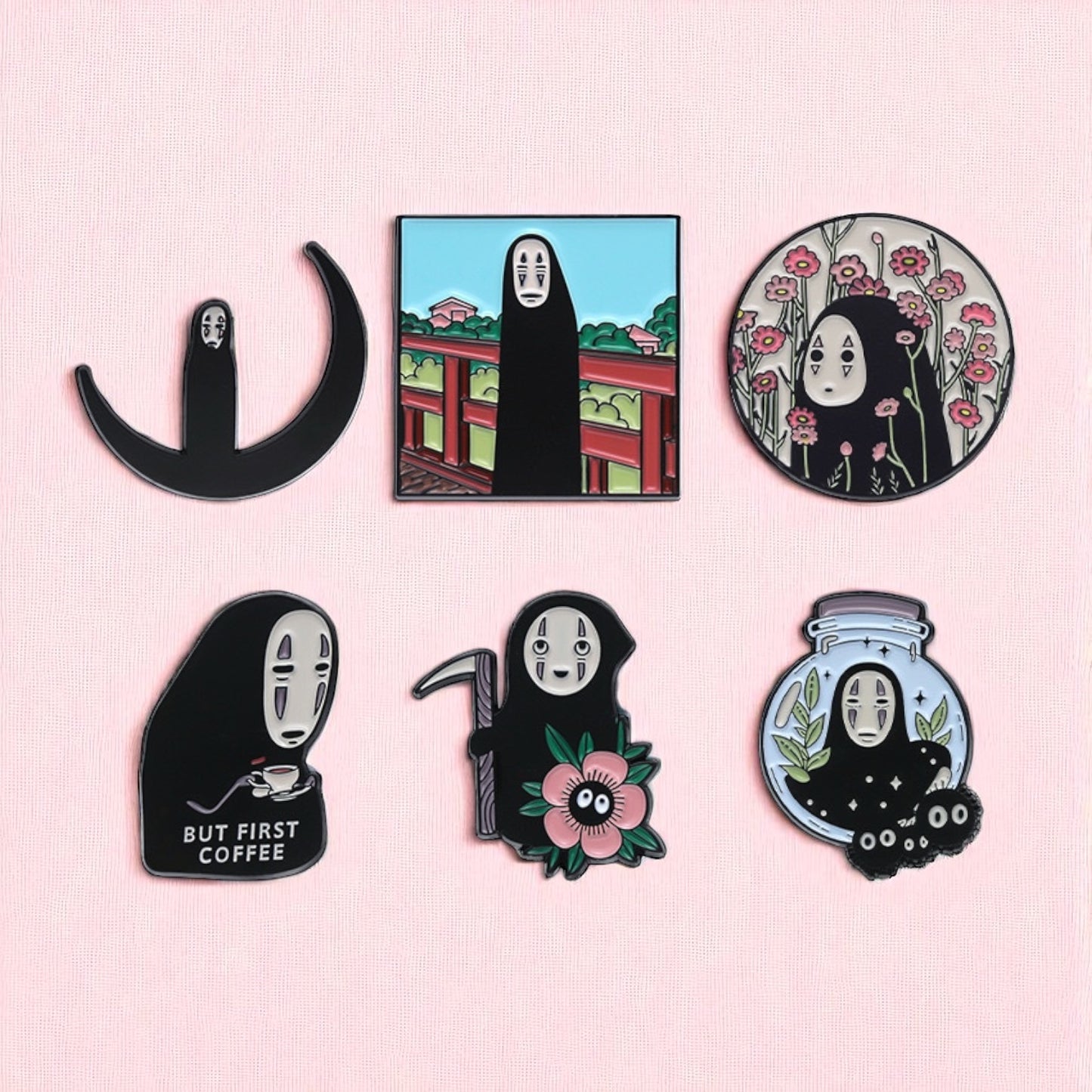 Pin's Broche Email | Fantôme | Amoureux Kawaii | Cute Mignon | Humour Fun | Kawaii Manga