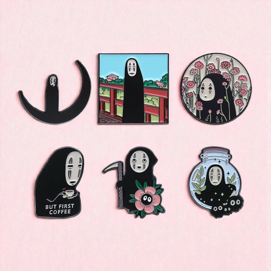 Pin's Broche Email | Fantôme | Amoureux Kawaii | Cute Mignon | Humour Fun | Kawaii Manga