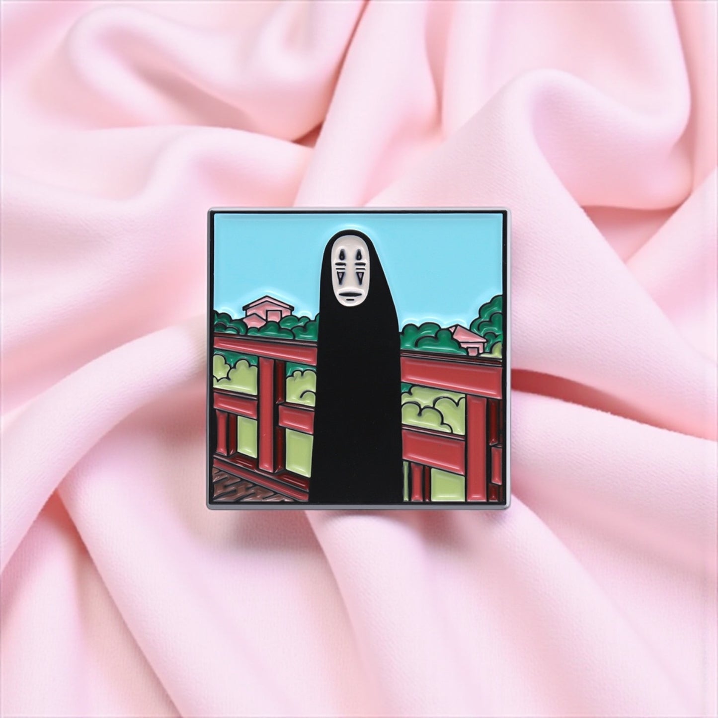 Pin's Broche Email | Fantôme | Amoureux Kawaii | Cute Mignon | Humour Fun | Kawaii Manga