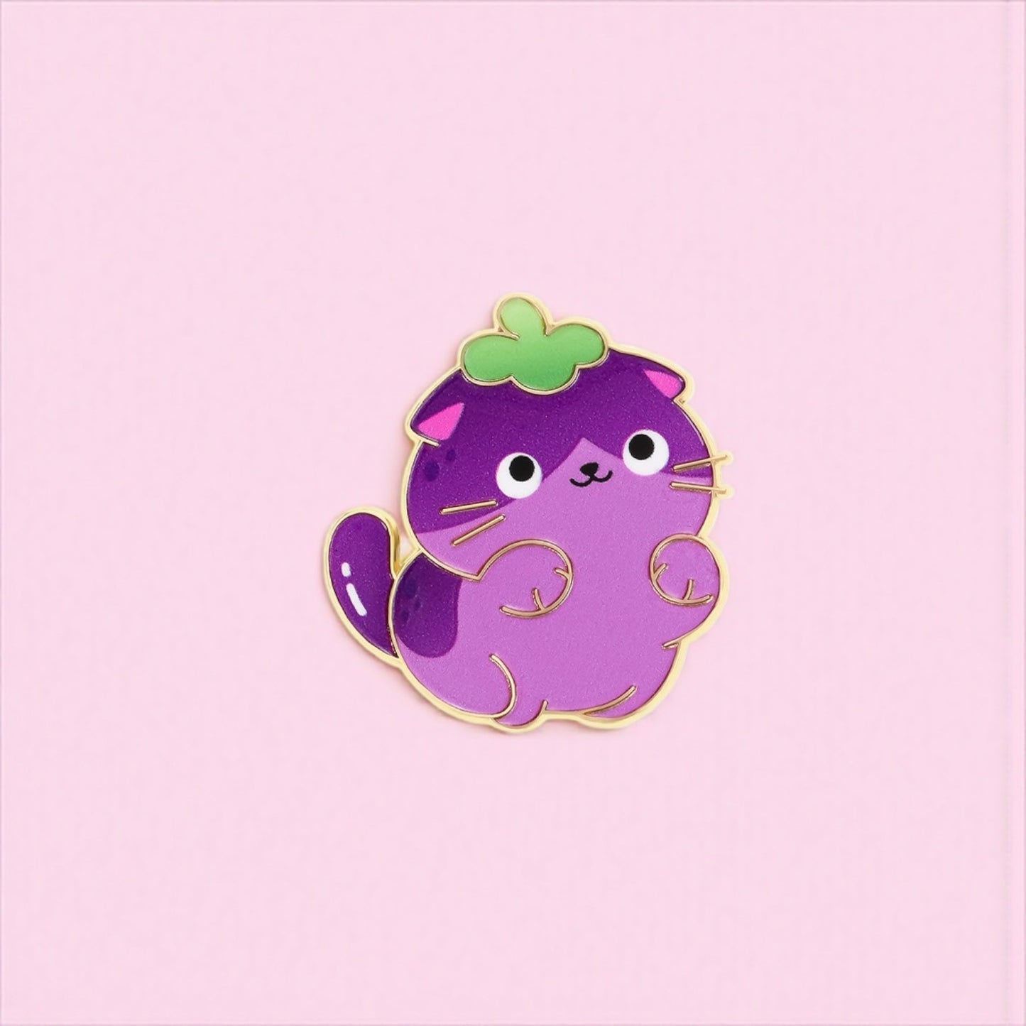 Pin's Broche Email | Chat Fruits | Orange, Poire et Pomme | Kawaii | Fun | Humour
