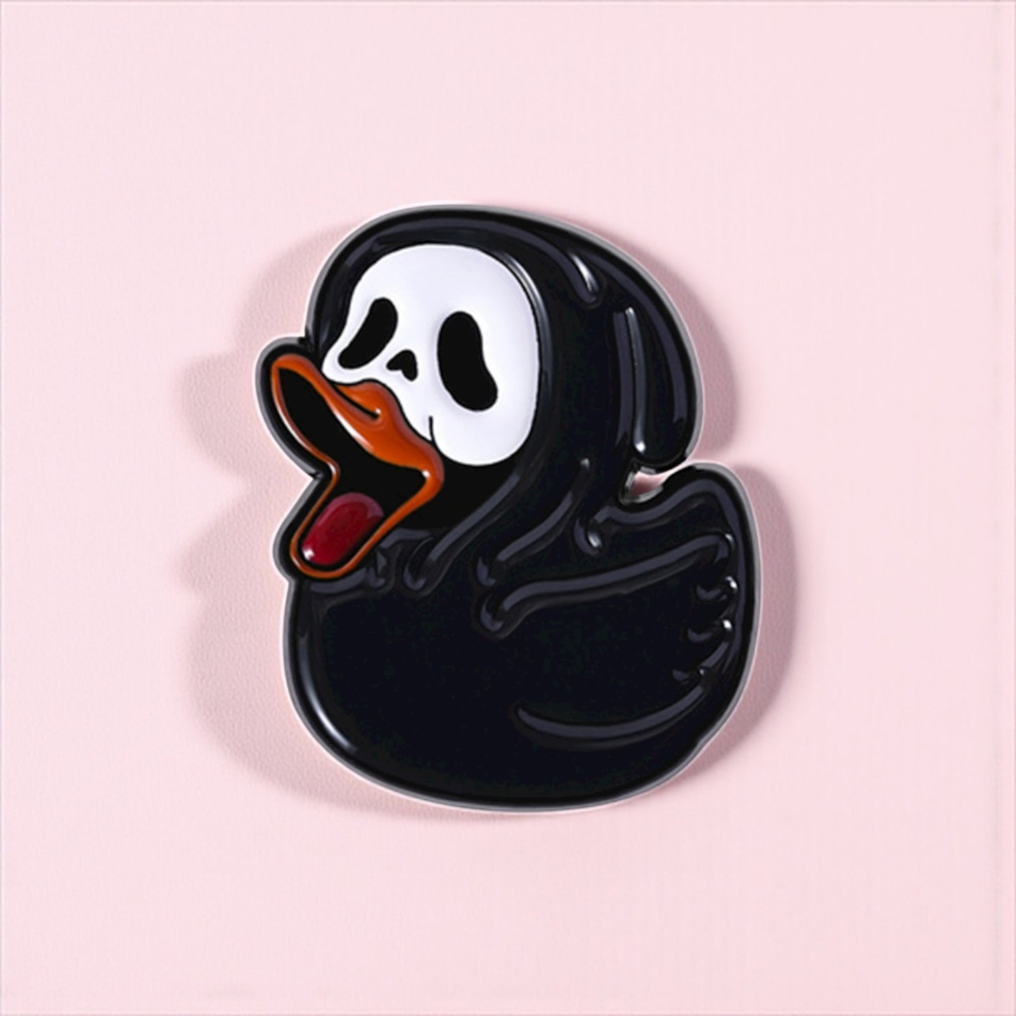 Pin's Broche Email | Halloween Canard | Kawaii | Mignon Dessin Animé Humour