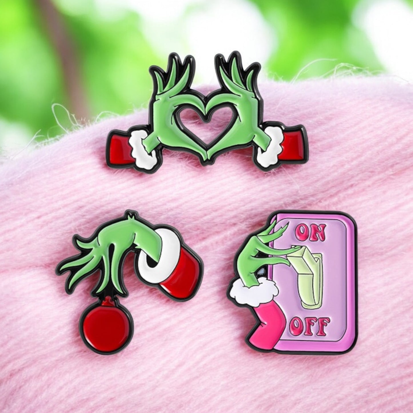 Pin's Broche Email | Père Noël | Kawaii Mignon | Fun | Humour Décoration Noël Fête fin Année