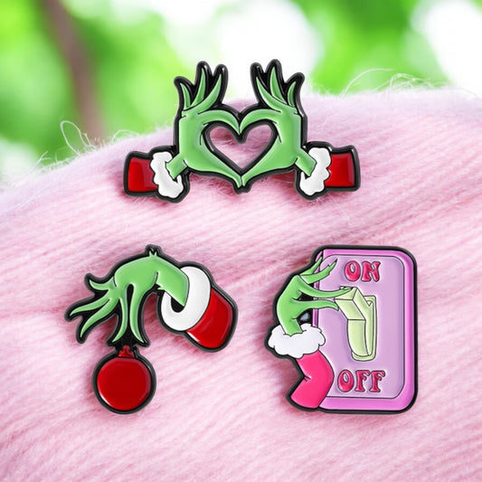 Pin's Broche Email | Père Noël | Kawaii Mignon | Fun | Humour Décoration Noël Fête fin Année