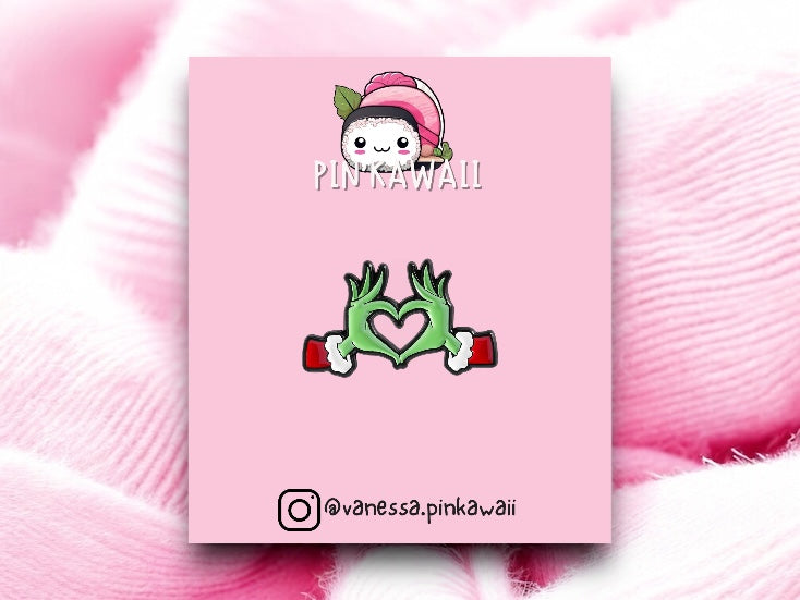 Pin's Broche Email | Père Noël | Kawaii Mignon | Fun | Humour Décoration Noël Fête fin Année