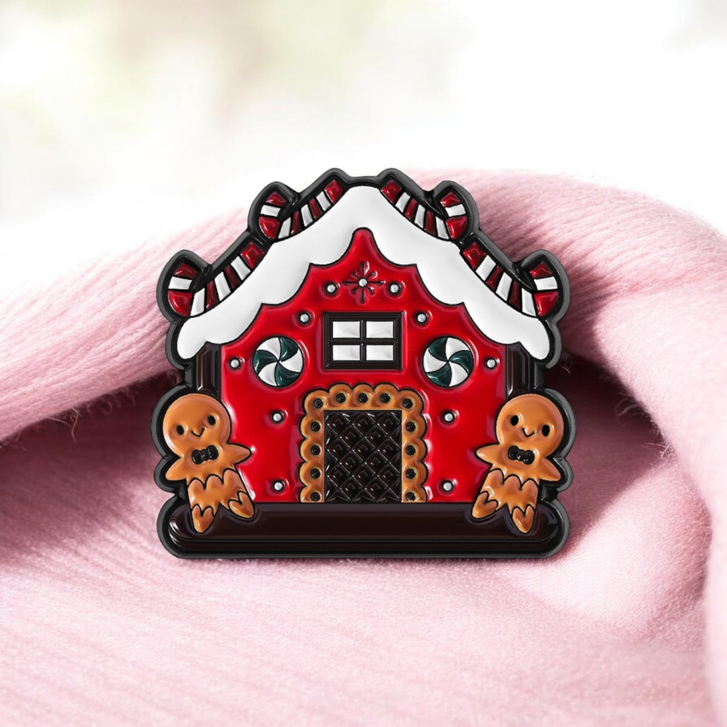 Pin's Broche Email | Noël | Kawaii Mignon Chat | Fun | Humour Décoration Noël Fête fin Année