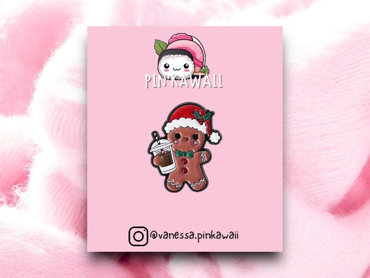 Pin's Broche Email | Noël | Kawaii Mignon Chat | Fun | Humour Décoration Noël Fête fin Année
