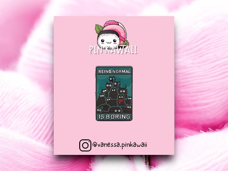 Pin's Broche Email | Chat Being Normal | More Espresso | Mignon |Kawaii | Fun | Humour