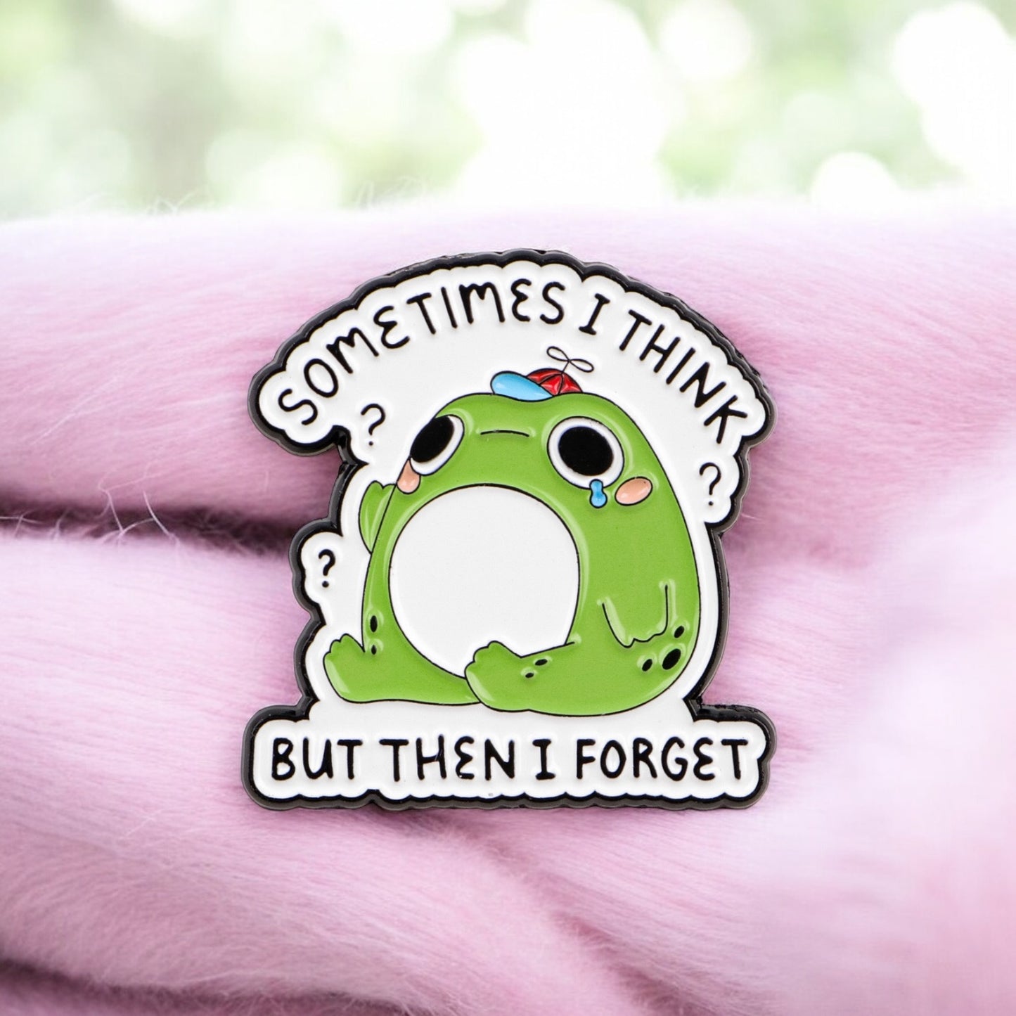 Pin's Broche Email | Grenouille | Amoureux des Grenouilles | Kawaii | Fun