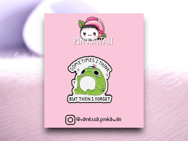 Pin's Broche Email | Grenouille | Amoureux des Grenouilles | Kawaii | Fun