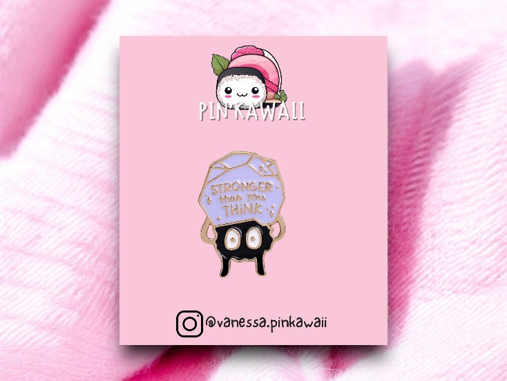 Pin's Broche Email | Petite Bête Noire | Humour | Kawaii Mignon