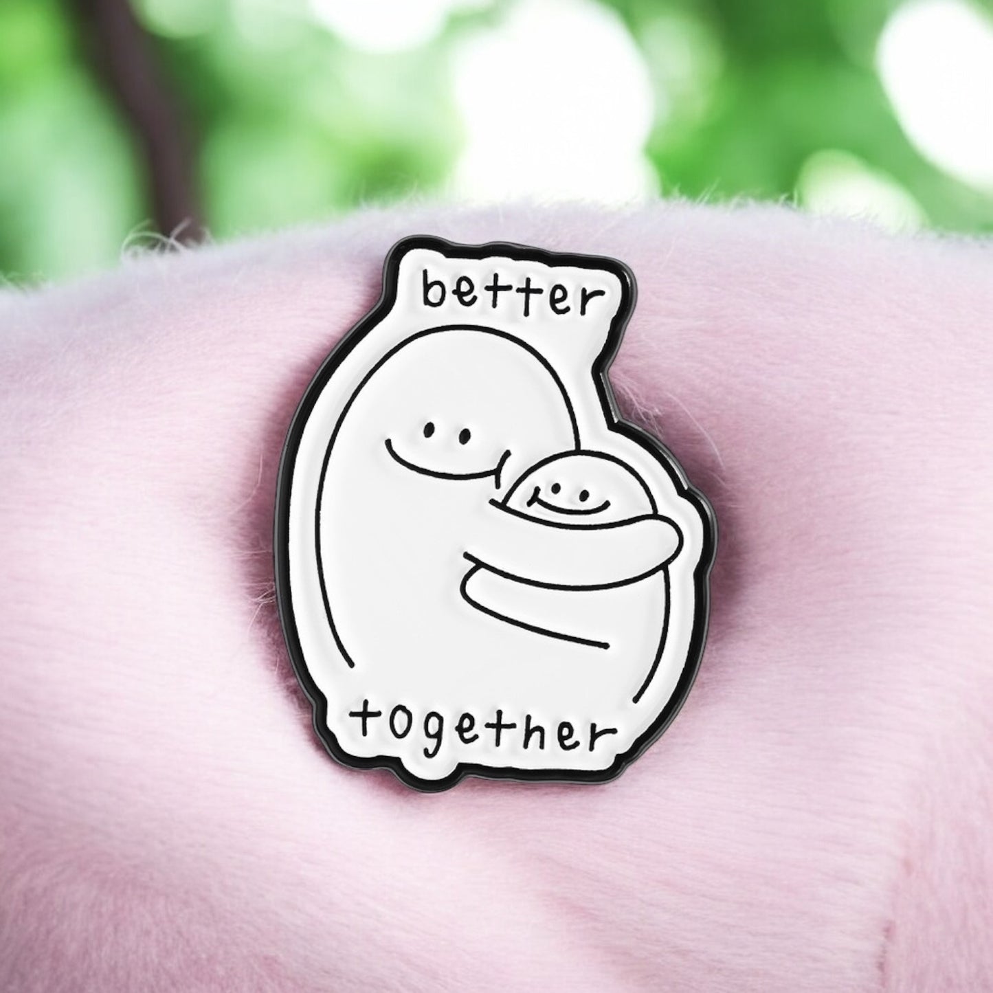 Pin's Broche Email | Bonhomme Calin | Kawaii | Fun | Humour Better Together