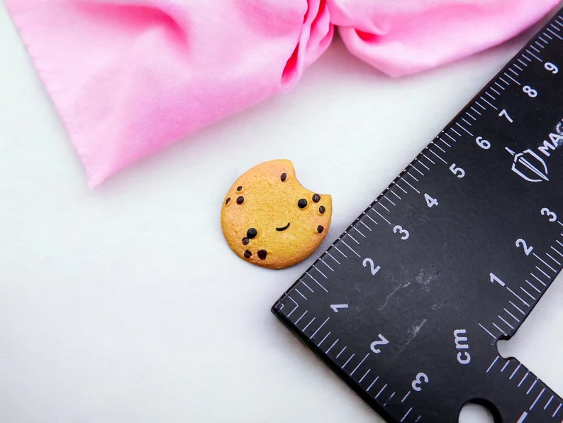 Pin's Broche Résine | Biscuits fait maison | Biscuits aux pépites de Chocolat | Mordus | Kawaii