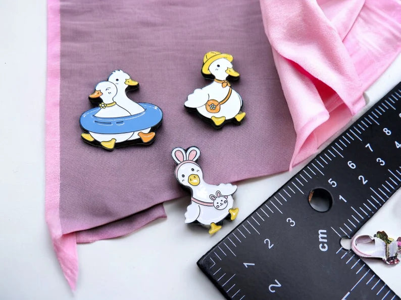 Pin's Broche Email | Canard | Mignon | Kawaii | Fun | Humour