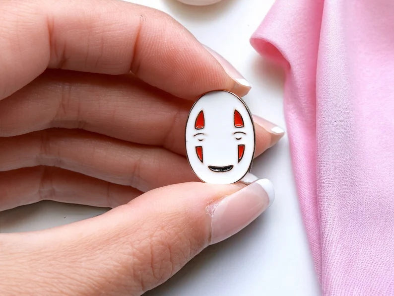 Email Brooch Pin | Totoro | Faceless Man | Spirited Away | Kawaii | Cute