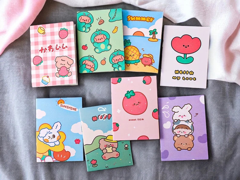 Petits Cahiers de Poche | Carnet | Kawaii | Style Kawaii | Accessoires | Carnet de Notes | Mignon