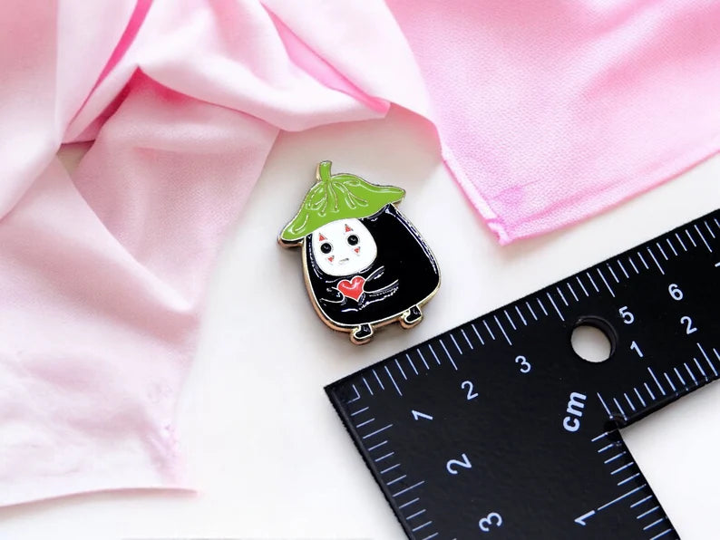 Email Brooch Pin | Totoro | Faceless Man | Spirited Away | Kawaii | Cute