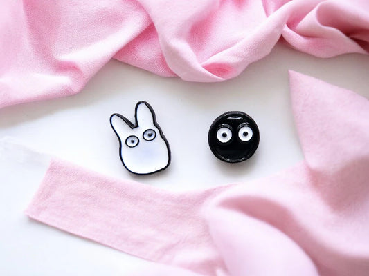 Earrings | Stud earrings | Totoro | My Neighbor Totoro Noiraudes